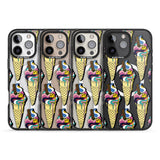 iPhone 16 Pro Max Trip & Drip Ice Cream Black Impact Phone Case