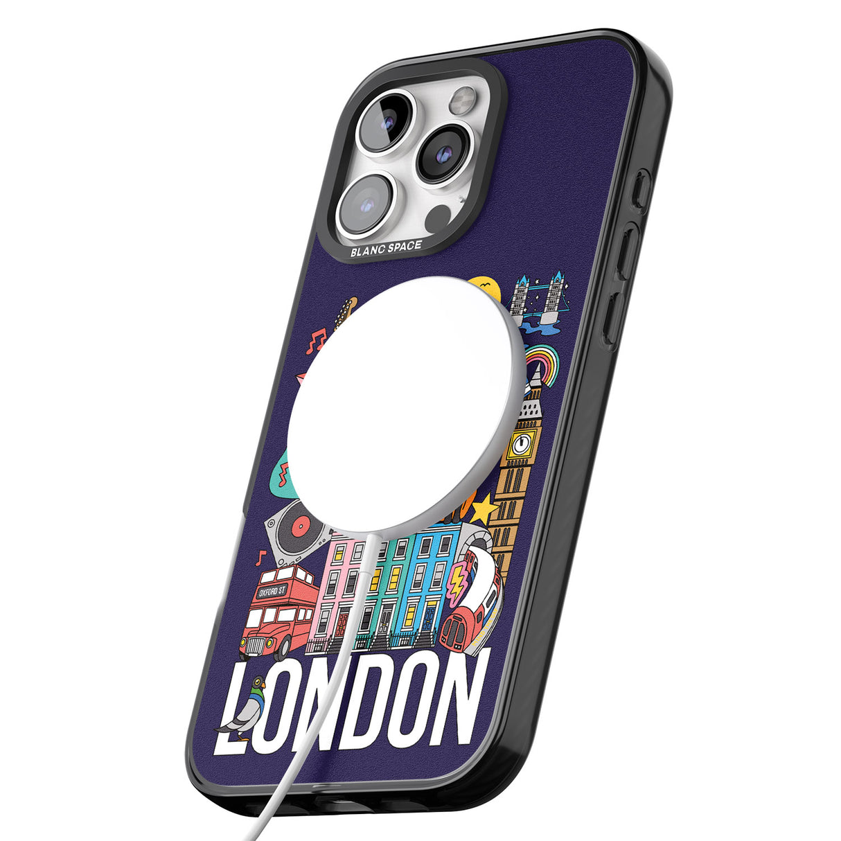 iPhone 16 Pro Max London Calling Black Impact Phone Case