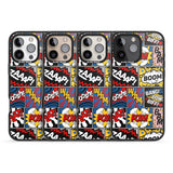 iPhone 16 Pro Max Onomatopoeia Black Impact Phone Case