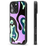 iPhone 16 Pro Max Purple River Black Impact Phone Case