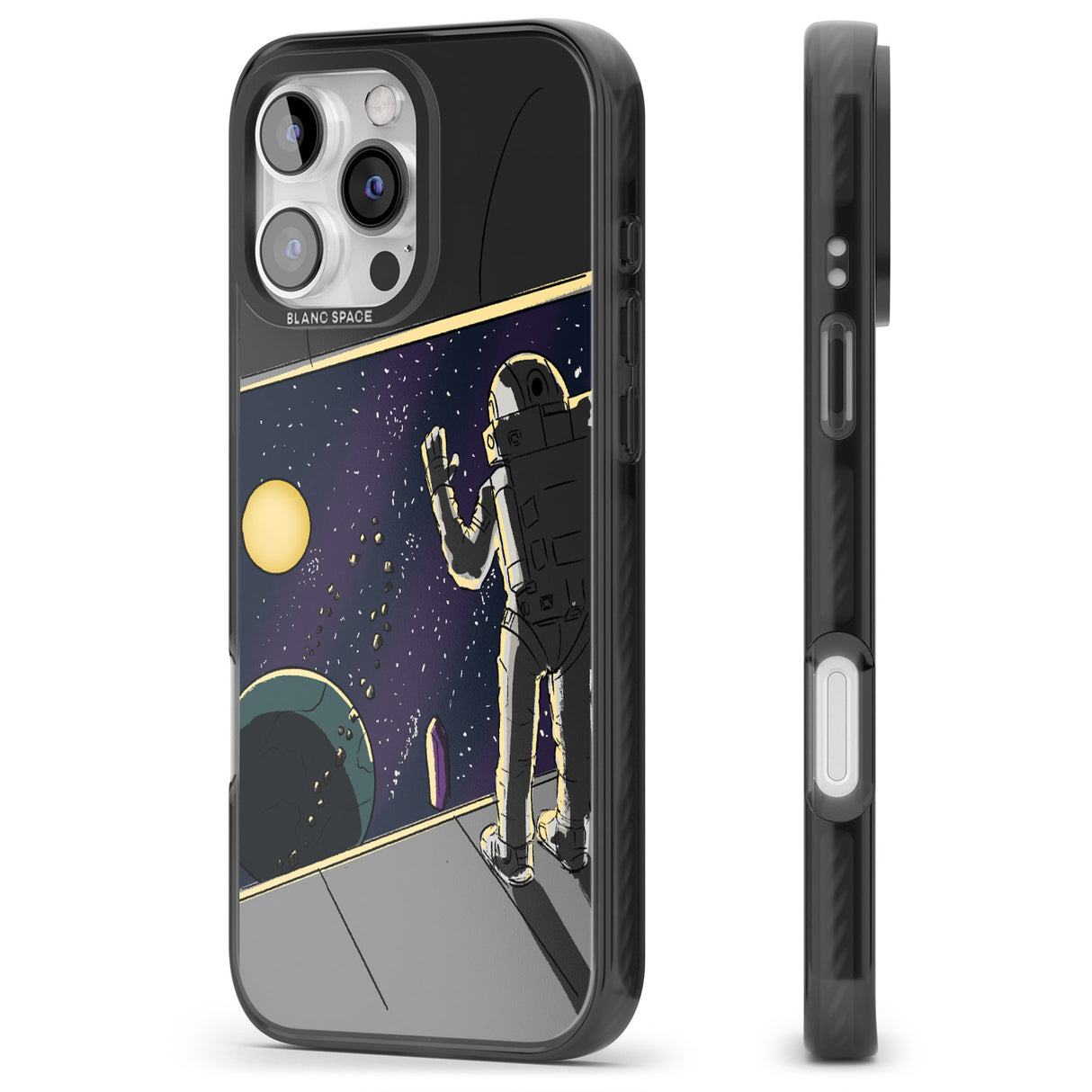 iPhone 16 Pro Max Home Black Impact Phone Case