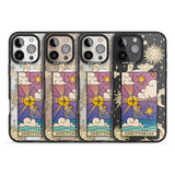 iPhone 16 Pro Max Celestial Zodiac - Sagittarius Black Impact Phone Case + Magsafe