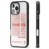 iPhone 16 Pro Max Thank You : Have a Nice Day Black Impact Phone Case