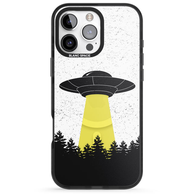 iPhone 16 Pro Max Alien Abduction Black Impact Phone Case