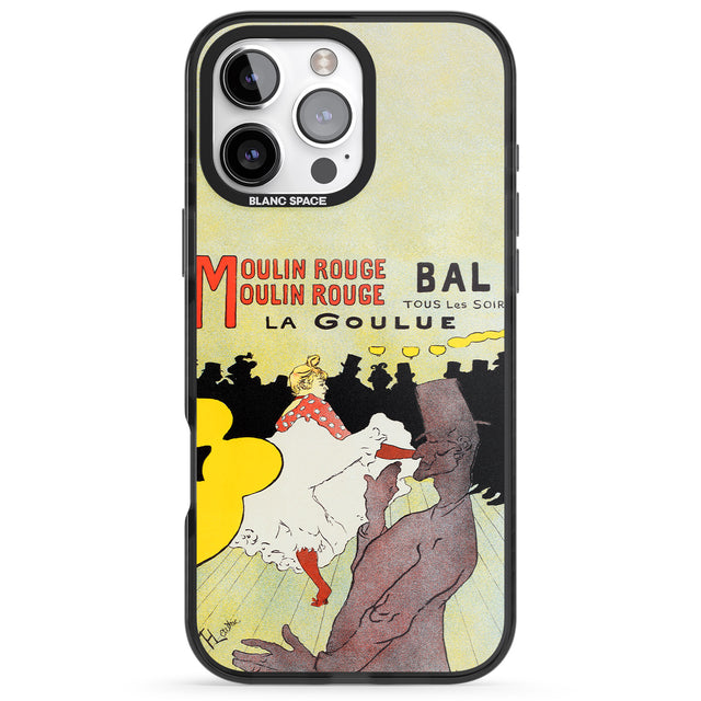 iPhone 16 Pro Max Moulin Rouge Poster Black Impact Phone Case