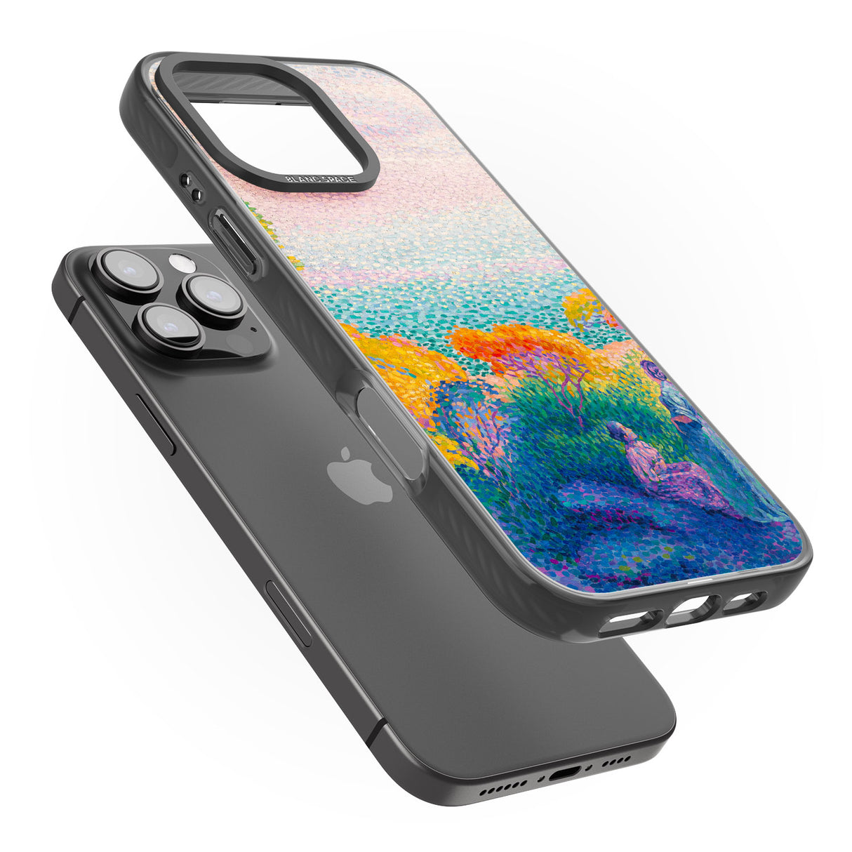 iPhone 16 Pro Max Meadow Lake Black Impact Phone Case