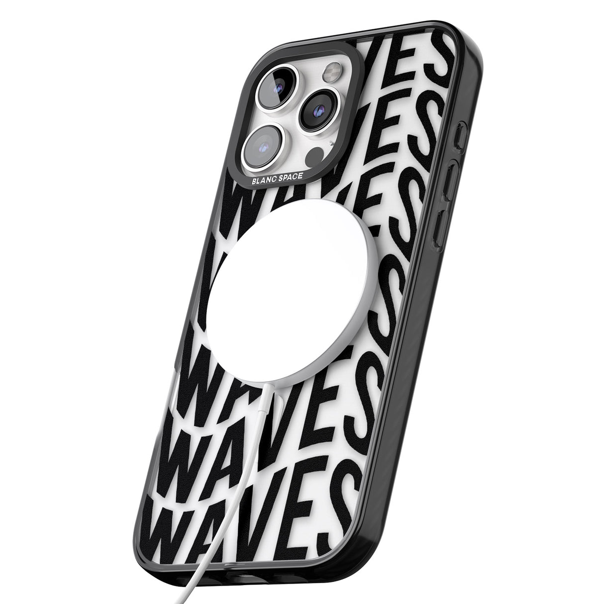 iPhone 16 Pro Max WAVES Clear Impact Phone Case + Magsafe