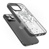 iPhone 16 Pro Max Aries Emblem - Transparent Design Black Impact Phone Case