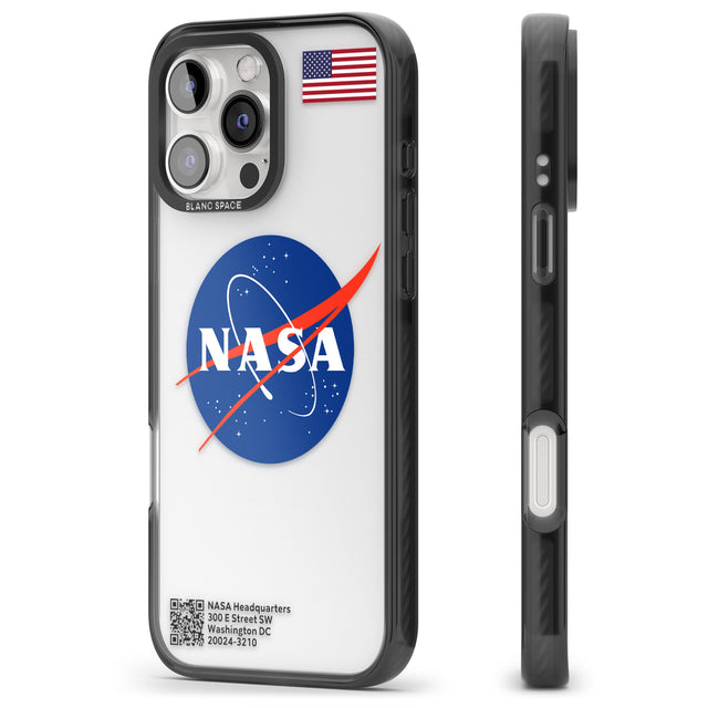 iPhone 16 Pro Max NASA Meatball Black Impact Phone Case