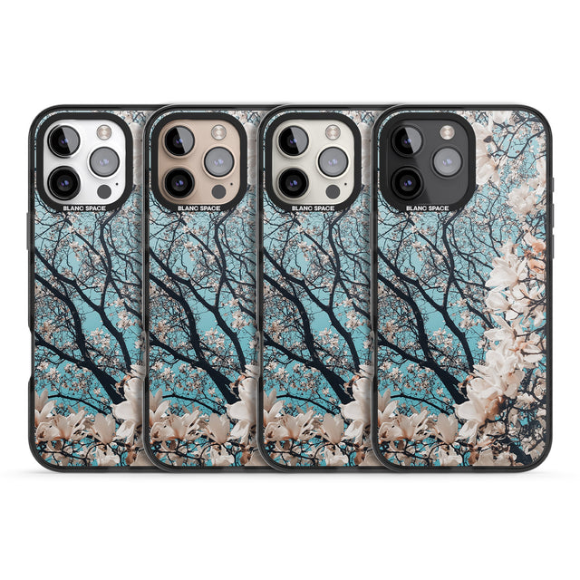 iPhone 16 Pro Max Magnolia Tree Photograph Black Impact Phone Case