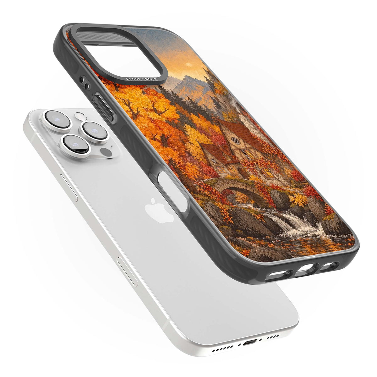 Auburn Cottage iPhone case | Black Impact case for iPhone 16 Pro, iPhone 16 Pro Max