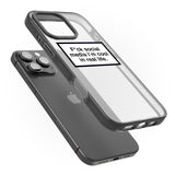 iPhone 16 Pro Max F*ck Social Media Black Impact Phone Case