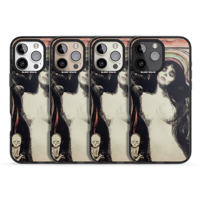 iPhone 16 Pro Max Madonna Black Impact Phone Case