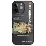 iPhone 16 Pro Max Birth of Venus Black Impact Phone Case