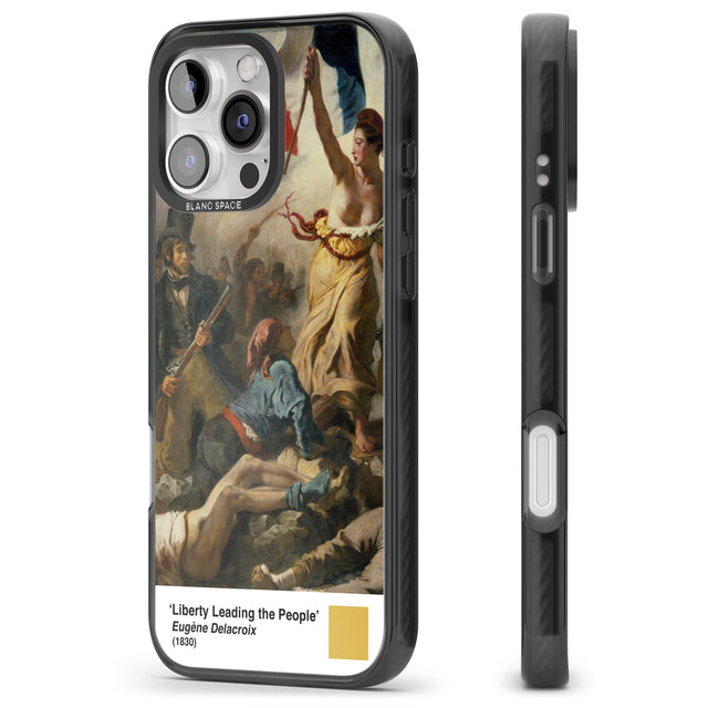 iPhone 16 Pro Max Liberty Leading the People Black Impact Phone Case