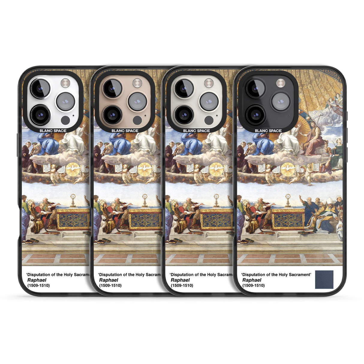 iPhone 16 Pro Max Disputation of the Holy Sacrament Black Impact Phone Case