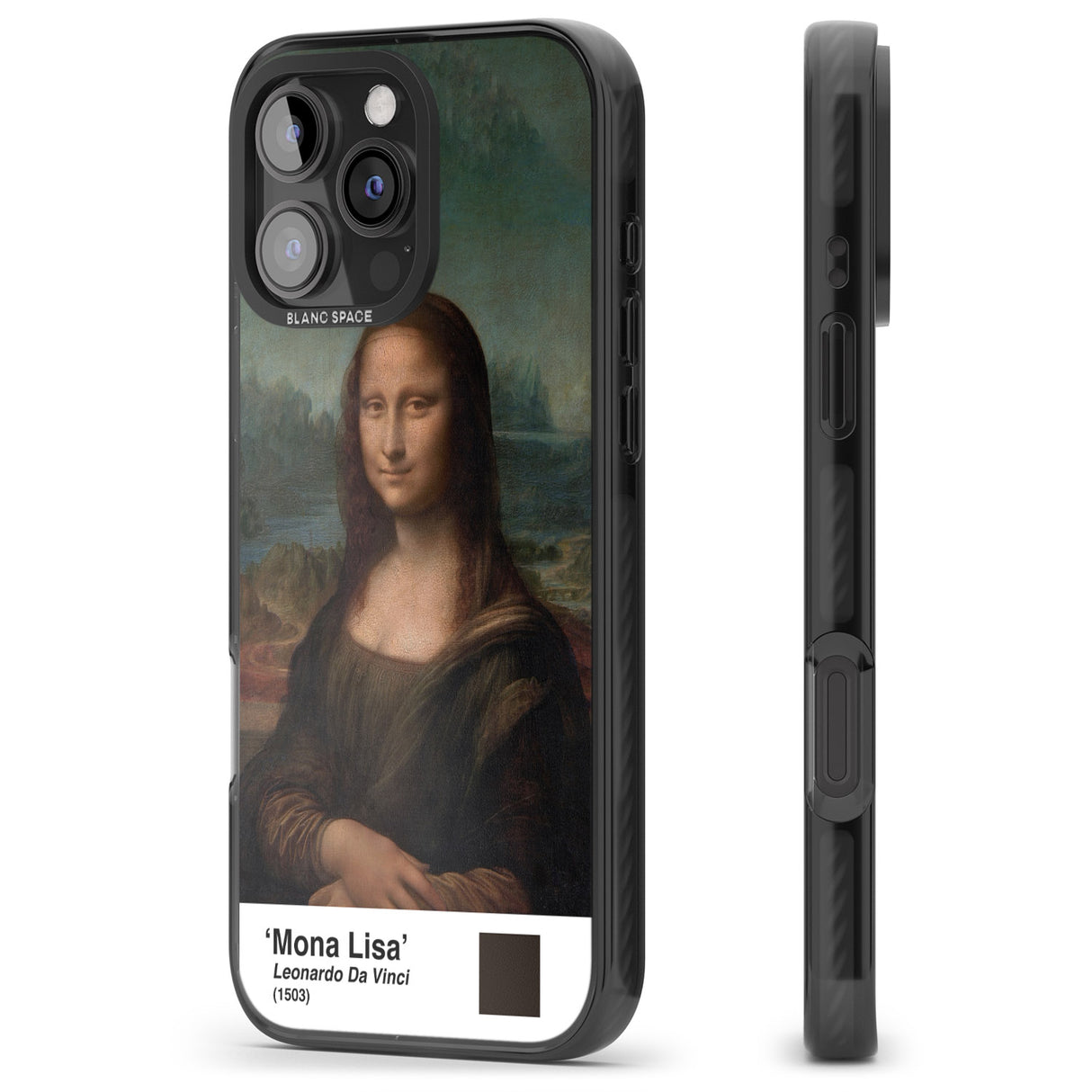 iPhone 16 Pro Max Mona Lisa Black Impact Phone Case