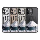 iPhone 16 Pro Max Mount Fuji Cutout Black Impact Phone Case