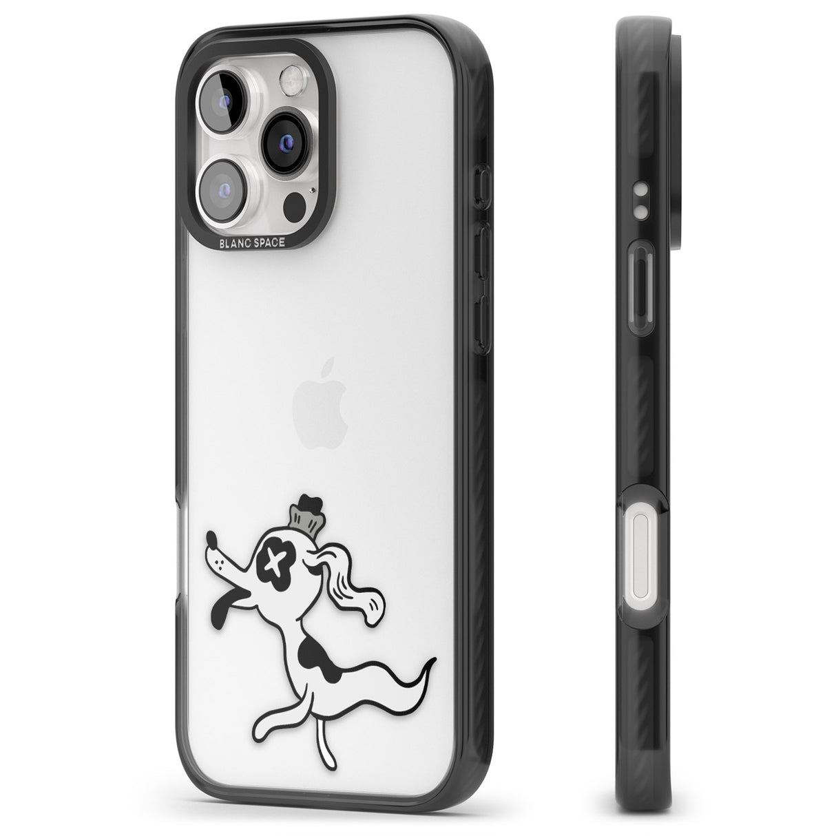 iPhone 16 Pro Max Dog Spirit Black Impact Phone Case