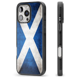 iPhone 16 Pro Max Scotland Saltire Flag Black Impact Phone Case