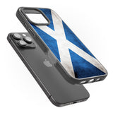 iPhone 16 Pro Max Scotland Saltire Flag Black Impact Phone Case