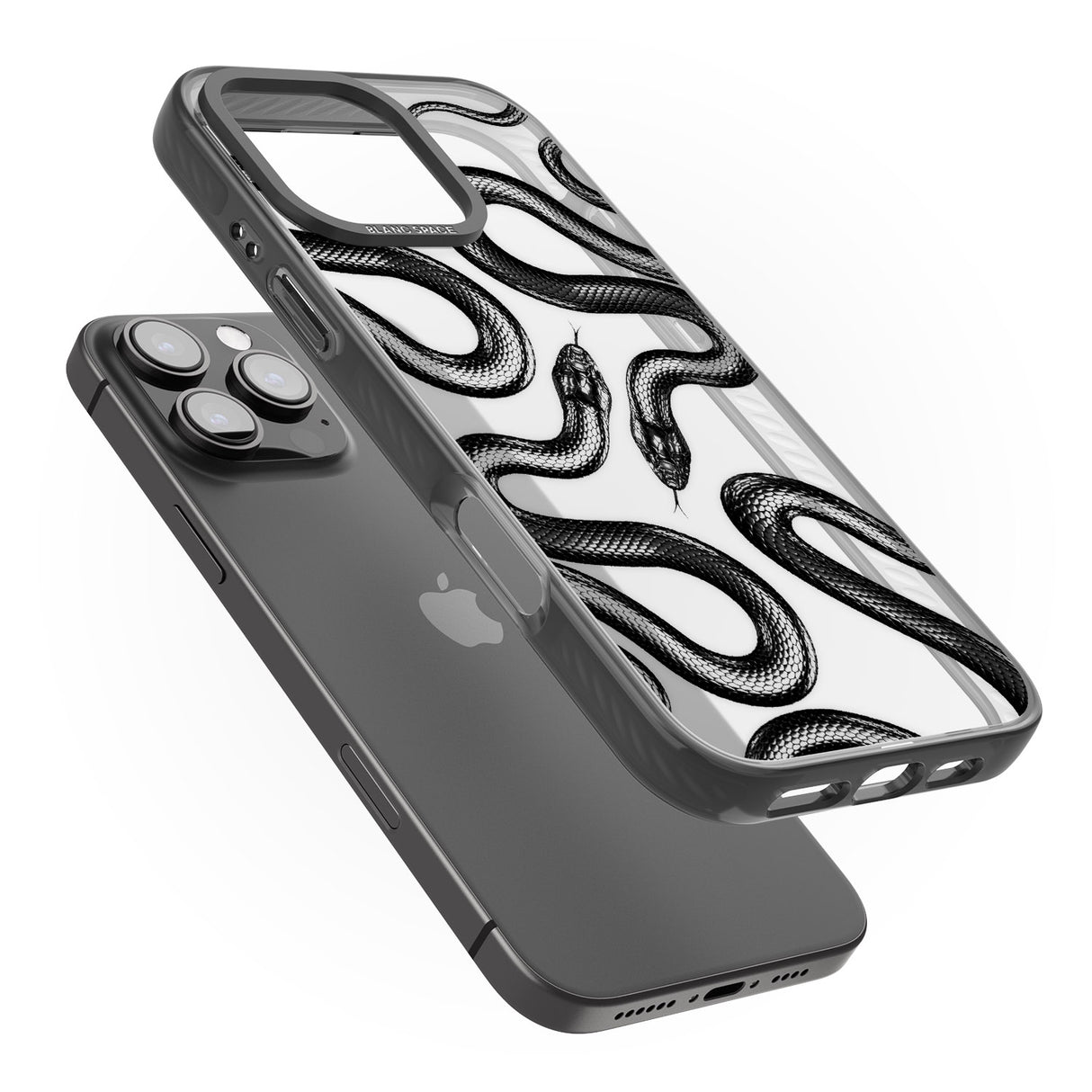 iPhone 16 Pro Max Black Kingsnake Black Impact Phone Case