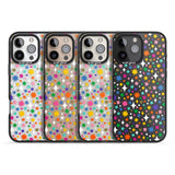 iPhone 16 Pro Max Rainbow Starburst Black Impact Phone Case