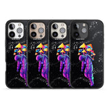 iPhone 16 Pro Max Space Mutation Black Impact Phone Case