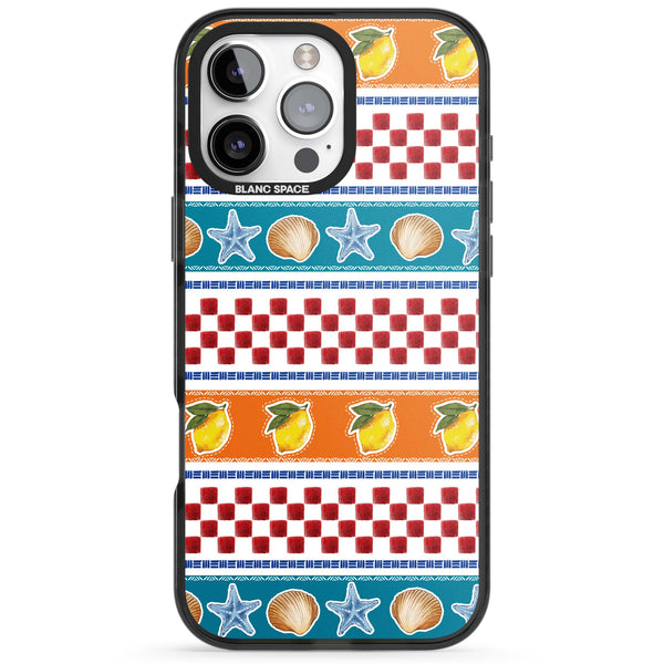 Coastal Italian Check Pattern
