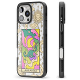 iPhone 16 Pro Max Celestial Zodiac - Aquarius Clear Impact Phone Case + Magsafe