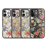 iPhone 16 Pro Max Vintage Vines & Flowers Clear Impact Phone Case + Magsafe