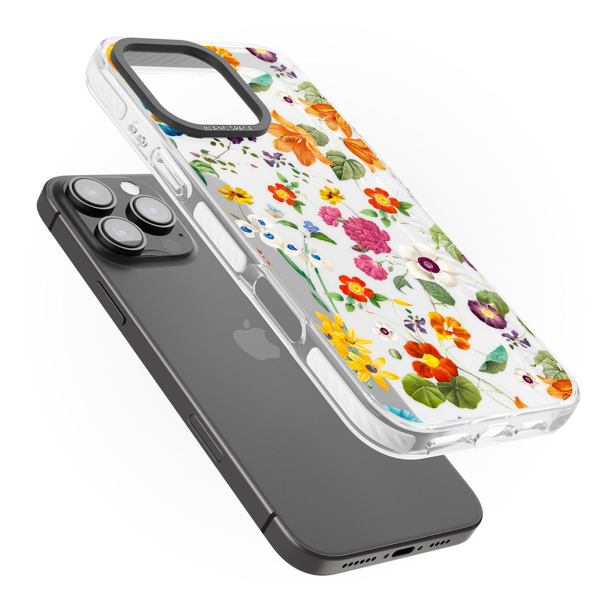 iPhone 16 Whimsical Wildflowers Clear Impact Phone Case