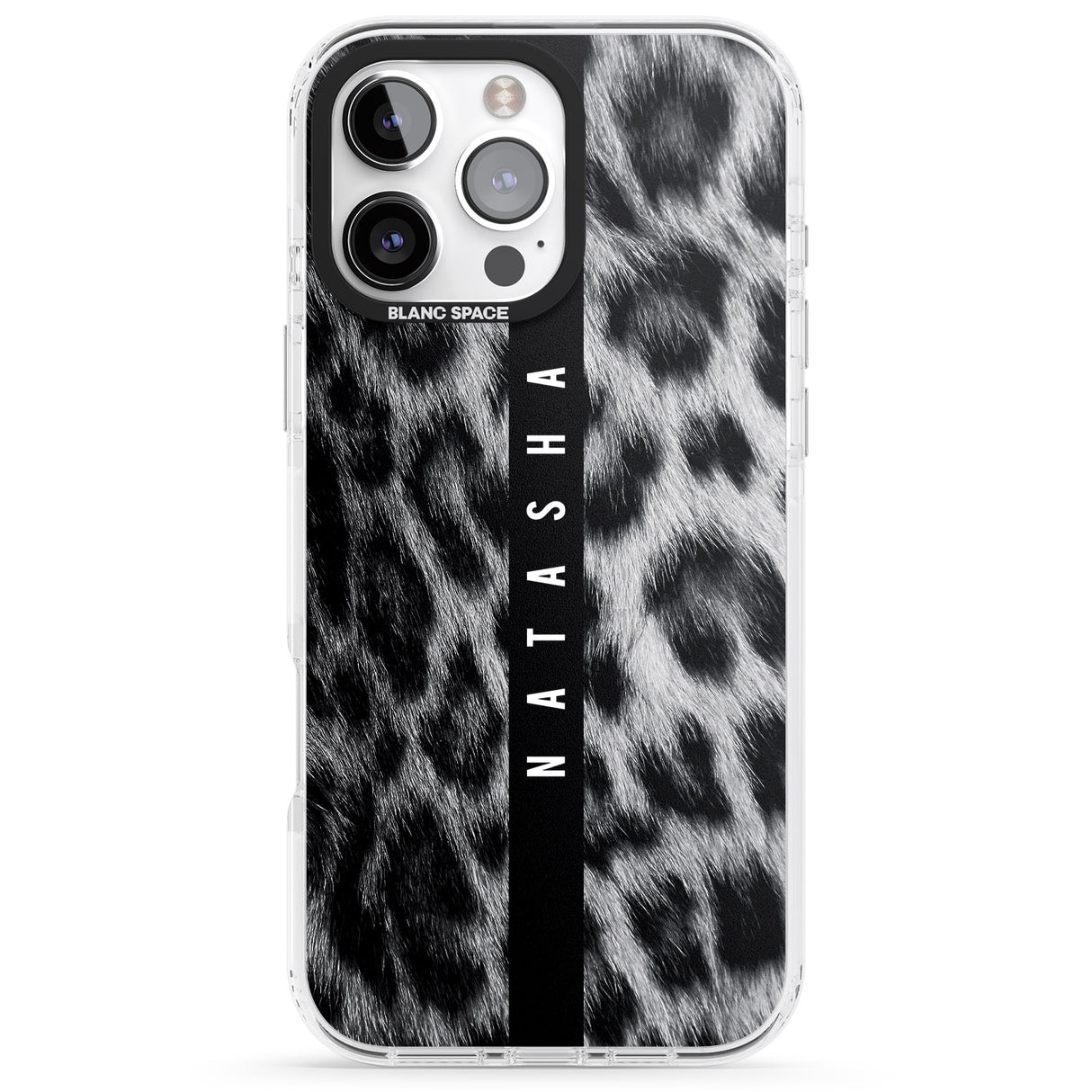 Personalised Snow Leopard Print