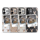 iPhone 16 Pro Max Personalised Abyssinian Cat Photo Black Impact Phone Case