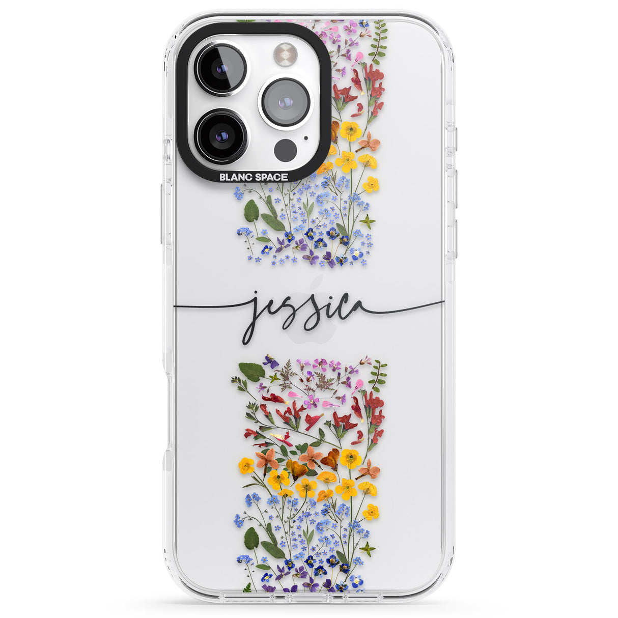 Personalised Wildflower Floral Stripe Personalised