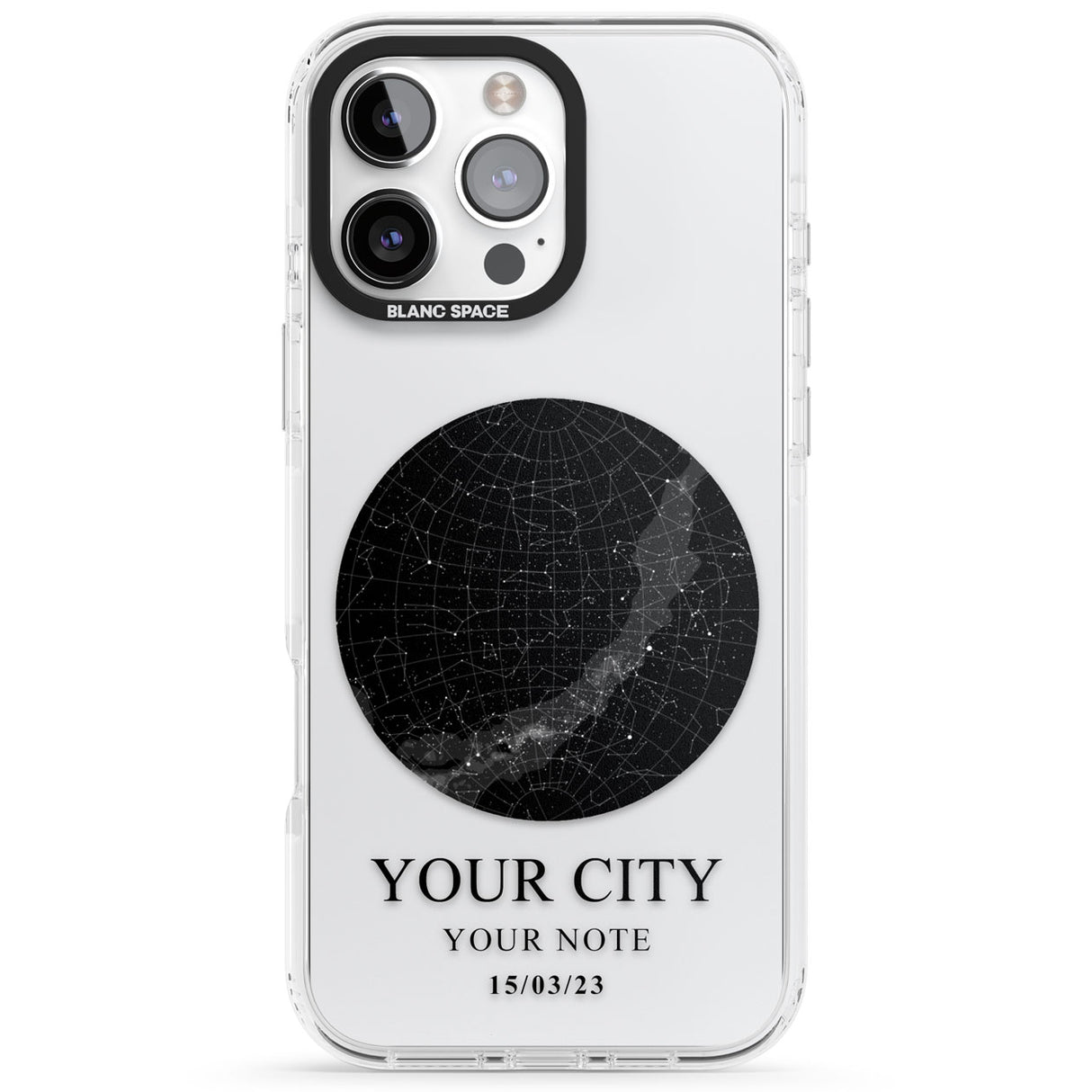 Personalised Star Map Impact Phone Case for iPhone 16 Pro, iPhone 16 Pro Max