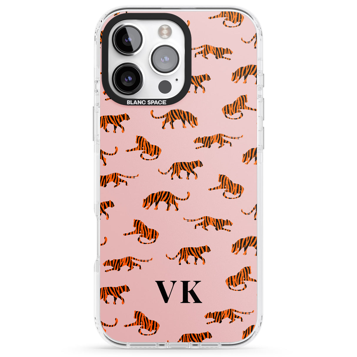 Personalised Safari Tiger Pattern on Pink