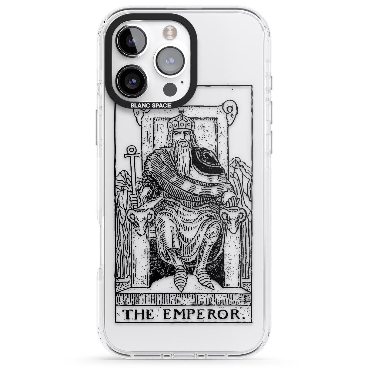 Personalised The Emperor Tarot Card - Transparent