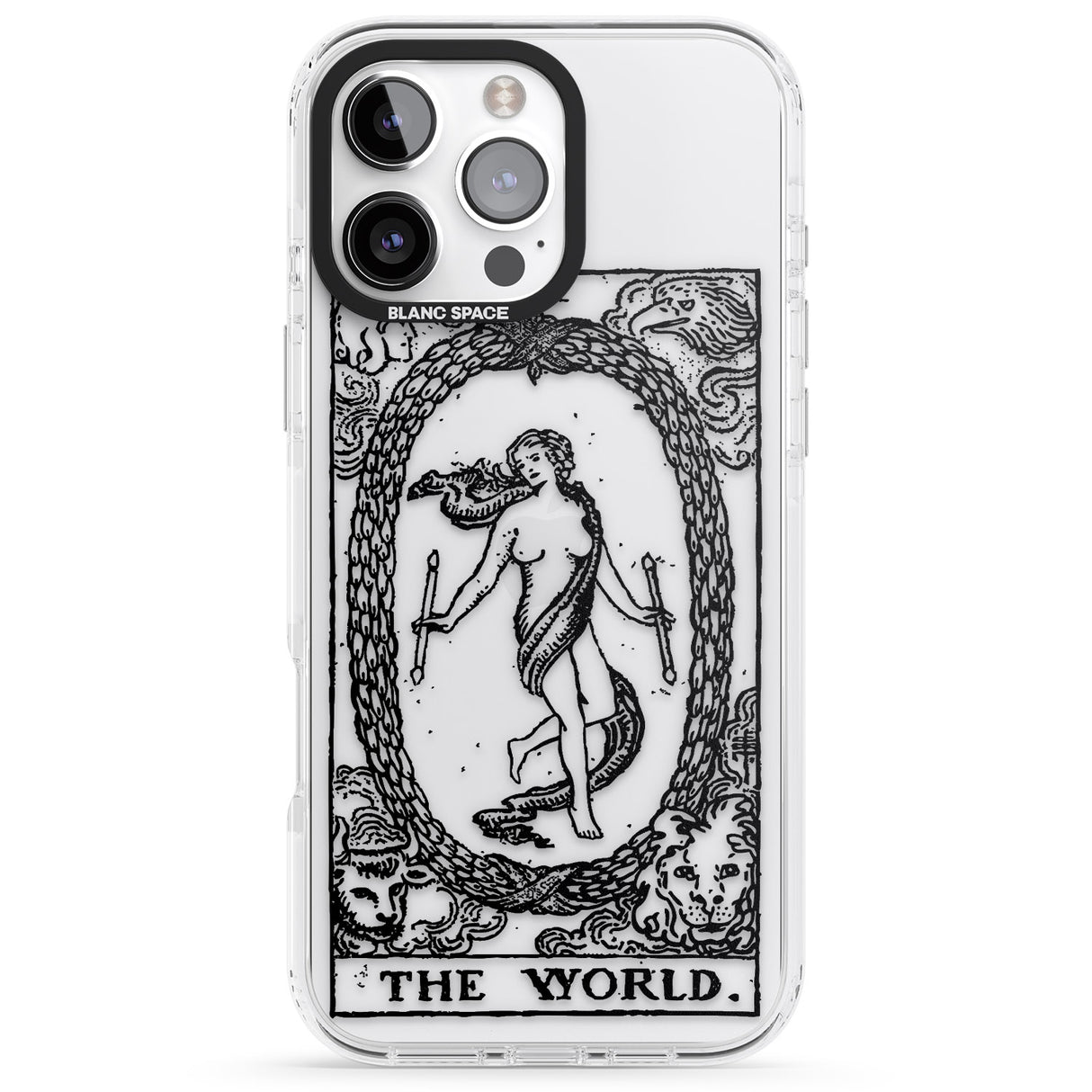 Personalised The World Tarot Card - Transparent