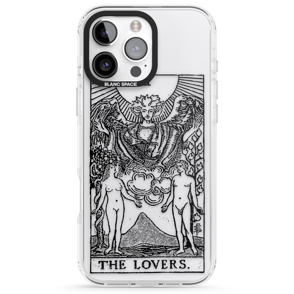 Personalised The Lovers Tarot Card - Transparent