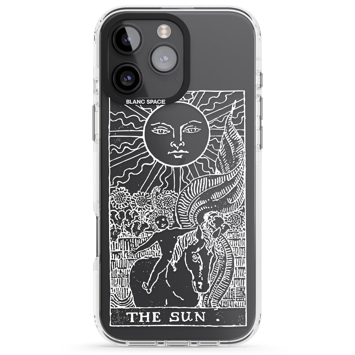 Personalised The Sun Tarot Card - White Transparent