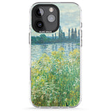 iPhone 16 Pro Max Banks of the Seine by Claude Monet Black Impact Phone Case