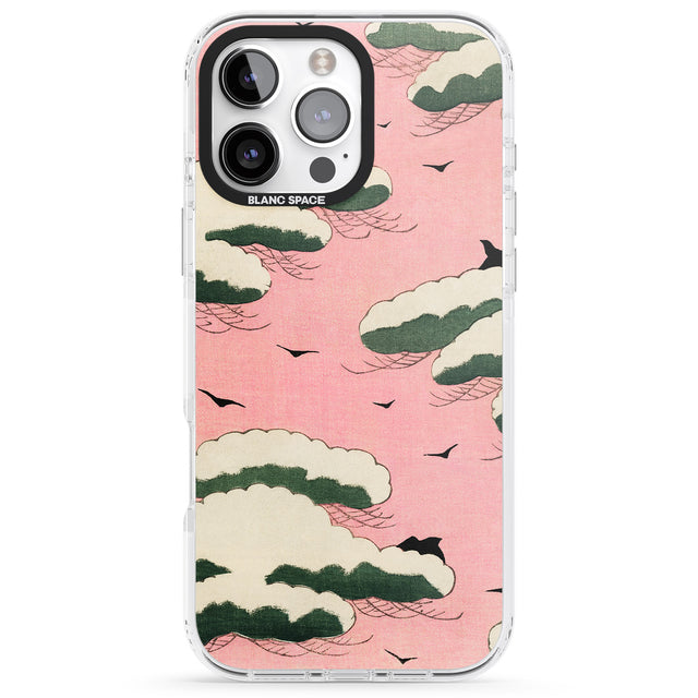 iPhone 16 Pro Max Japanese Pink Sky by Watanabe Seitei Black Impact Phone Case