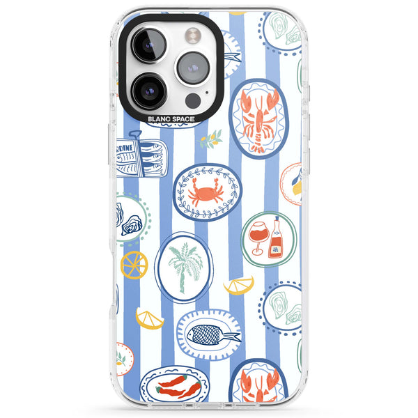 Nautical Stripes & Coastal Plates