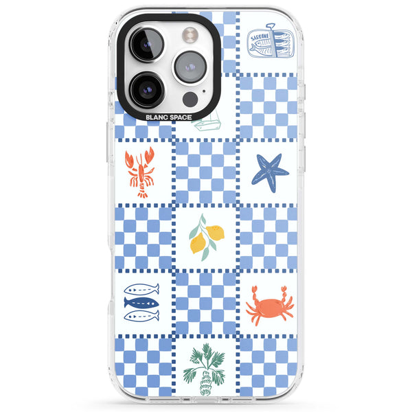 Coastal Blue Check