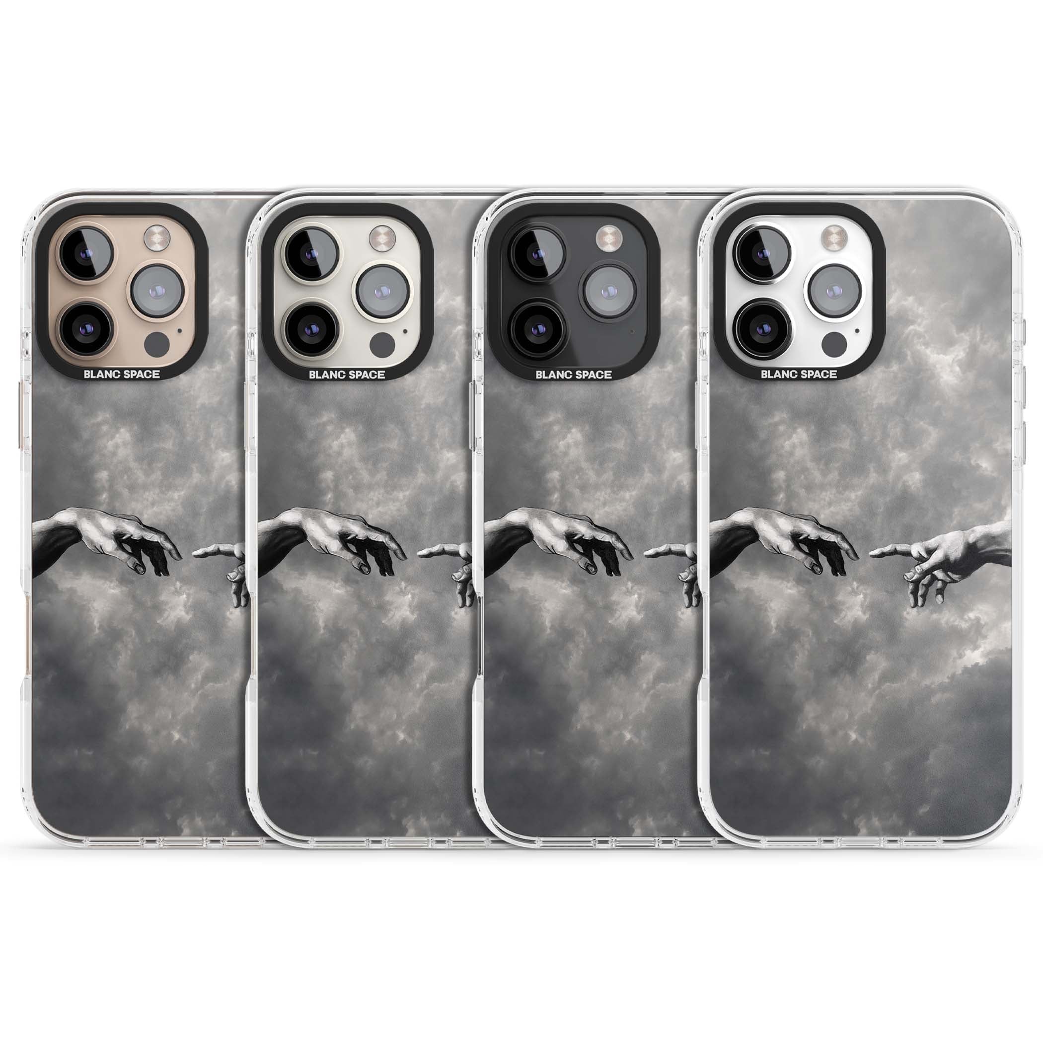 Creation art iPhone case | Clear Impact case for iPhone 16 Pro, iPhone 16 Pro Max