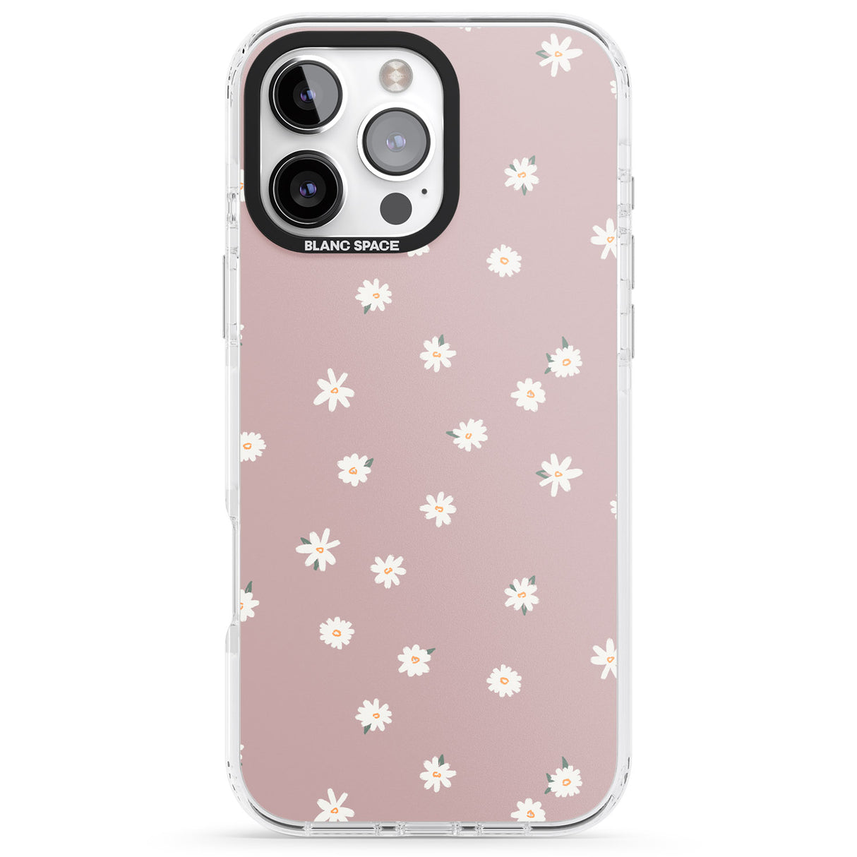 Dark Pink Cute Floral Design