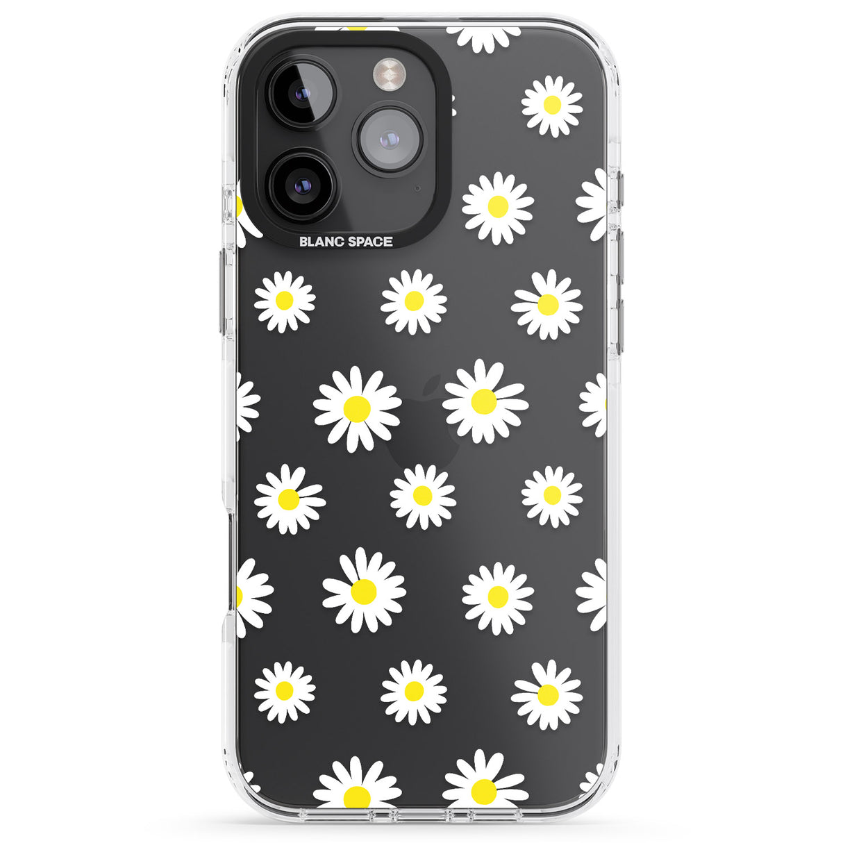 White Daisy Pattern (Clear)