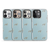 iPhone 16 Pro Max Dalmation Dog Pattern Black Impact Phone Case