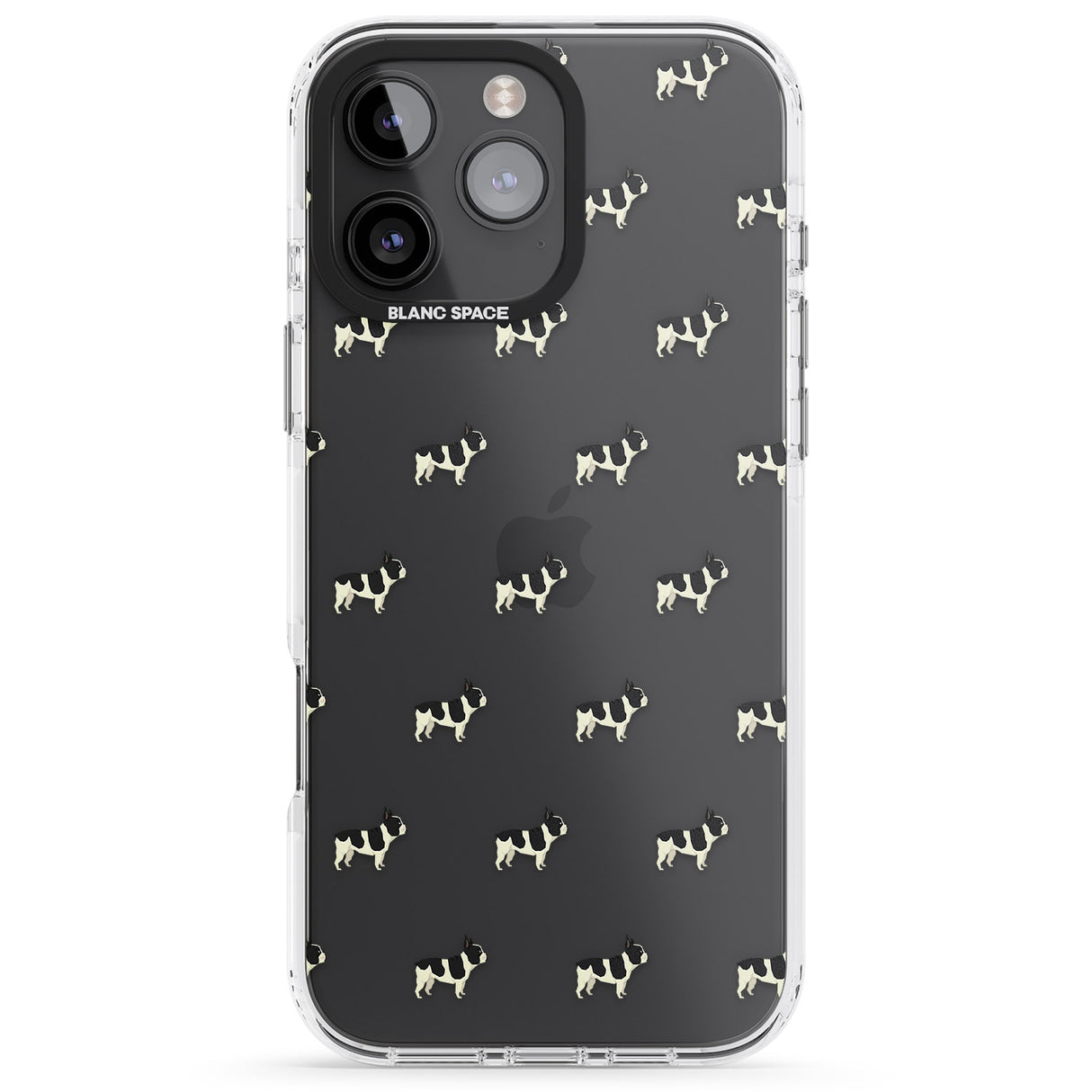 French Bulldog Dog Pattern Clear